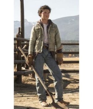 Young Rip Wheeler Yellowstone Denim Jacket