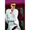 Justin Bieber Believe Sydney Concert White Jacket