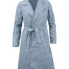 Mission Impossible Fallout Ilsa Faust Cotton Trench Coat Front