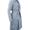 Mission Impossible Fallout Ilsa Faust Cotton Trench Coat Side