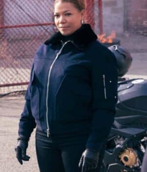 Robyn McCall The Equalizer Cotton Black Jacket