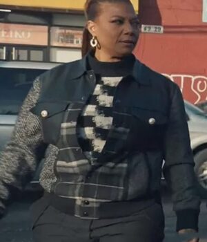 Robyn McCall The Equalizer Plaid Wool Jacket