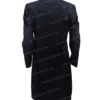 The Equalizer Robyn Mccall Black Wool Coat Back