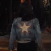 America Chavez Doctor Strange 2022 Blue Denim Jacket back