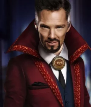 Benedict Cumberbatch Doctor Strange Long Red Coat