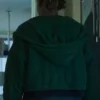 Choose Or Die Kayla Green Hoodie Cotton Jacket back