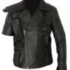 Mad Max Tom Hardy Fury Road Black Leather Jacket front