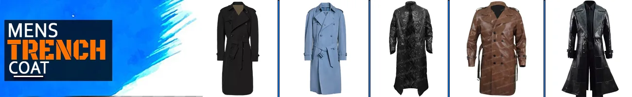 Mens Trench Coat Category Banner LJB