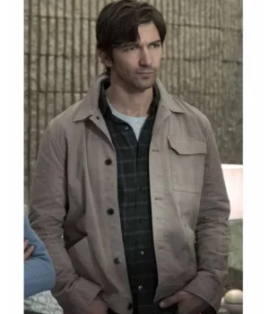 Steven Crain The Haunting of Hill House Grey Jacket front