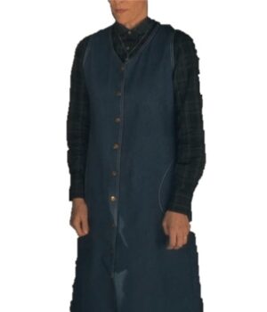 The Haunting of Hill House Mrs Dudley Sleeveless Coat front