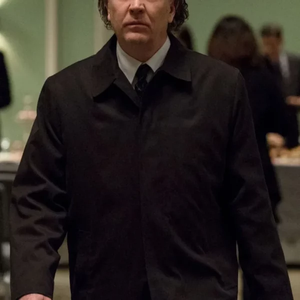 The Haunting of Hill House Timothy Hutton Black Jacket front