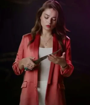 The Protector Ayça Aysin Red Blazer Coat