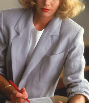 Kelly McGillis Top Gun 1986 Cotton Coat front