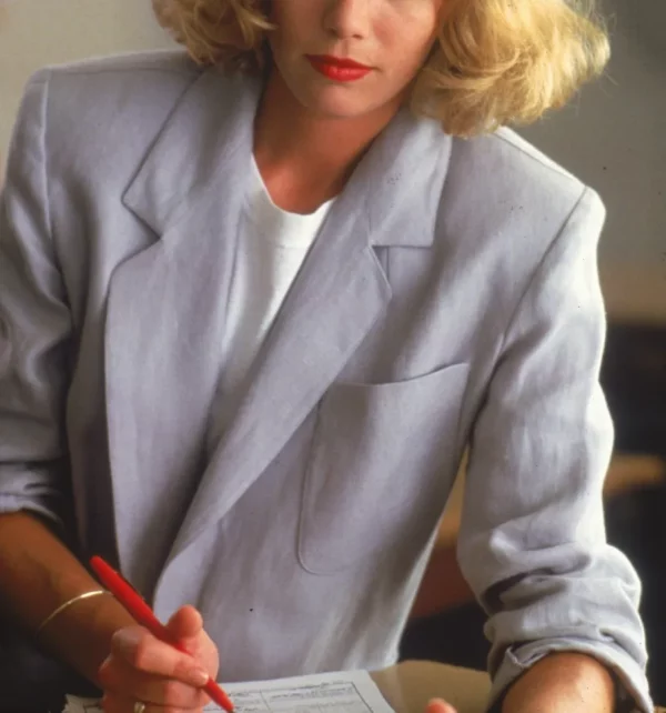 Kelly McGillis Top Gun 1986 Cotton Coat front