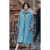 Laura Rose Motherless Brooklyn Women Wool Trench Coat front