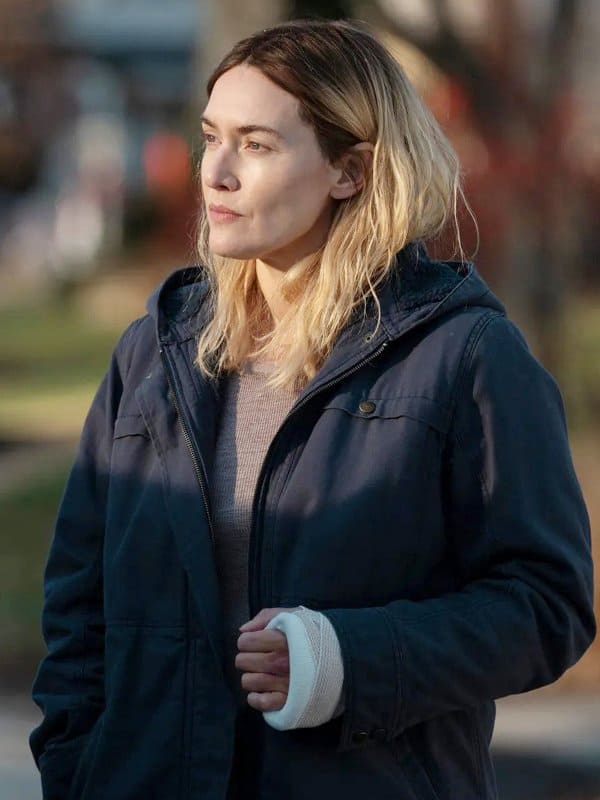 Mare of Easttown Kate Winslet Polyester Hooded Jacket front