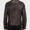 Mission Impossible Tom Cruise Coffee Brown Jacket back