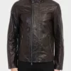 Mission Impossible Tom Cruise Coffee Brown Jacket front
