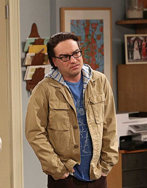 The Big Bang Theory Leonard Hofstadter Cotton Jacket celebrity