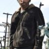 The Walking Dead 5 Rick Grimes Suede Leather Jacket other front