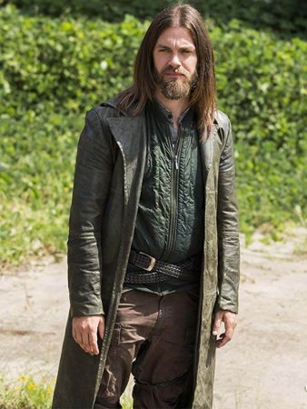 The Walking Dead Paul Jesus Rovia Real Leather Coat front
