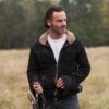 The Walking Dead Men Season Rick Grimes 4 Sherpa Jacket
