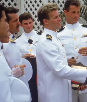 Top Gun 1986 White Airforce White Cotton Uniform front