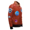 Top Gun G-1 Far East Cruise 63-4 Rust Bomber Leather Jacket side