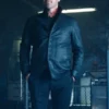 Alan Van Sprang Shadowhunters Black Real Leather Jacket front
