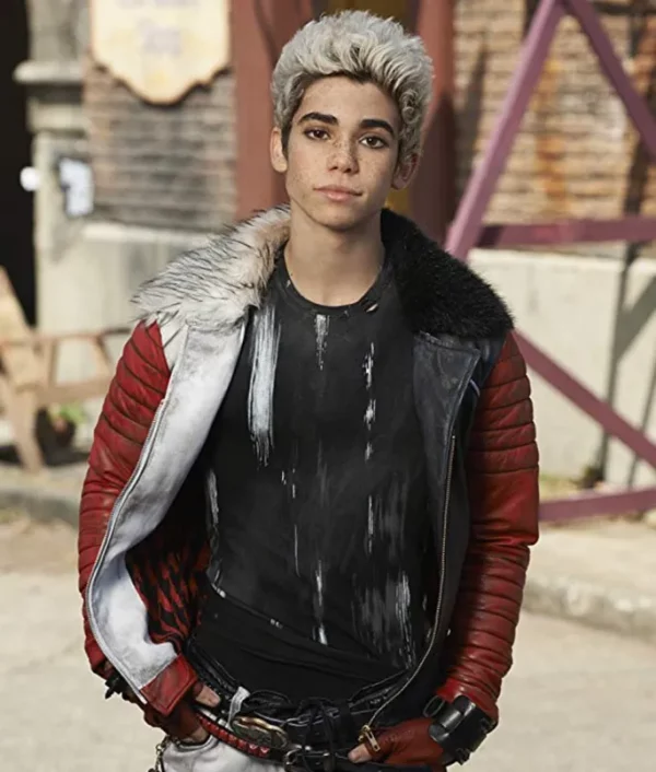 Descendants Carlos Two Tone Quilted Sherpa Jacket