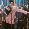 Elvis Austin Butler Pink Suiting Blazer Coat front
