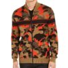 High School Musical Camo Sweater Wool Jacket front