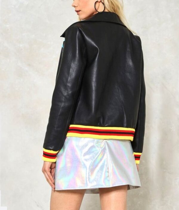 High School Musical Nini Salazar-Roberts Real Leather Jacket back