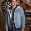 High School Musical Ricky Blue Denim Sherpa Jacket celabrity