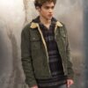 High School Musical Ricky Denim Green Sherpa Jacket celabrity