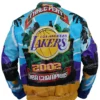 Los Angeles Lakers NBA Finals Three-Peat Western Jacket Back