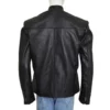 Matthew Daddario Shadowhunters Faux Leather Jacket back