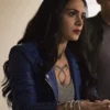 Shadowhunters Isabelle Lightwood Real Leather Jacket side