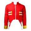 Sonic The Hedgehog Dr Ivo Robotnik Red Cotton Jacket another front