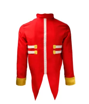 Sonic The Hedgehog Dr Ivo Robotnik Red Cotton Jacket front