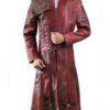 Star Lord Vol 2 Guardians Of The Galaxy Leather Trench Coat side