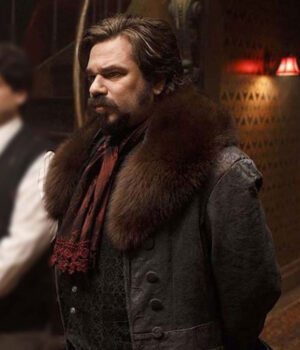 What We Do In The Shadows Guillermo Sherpa long Coat side