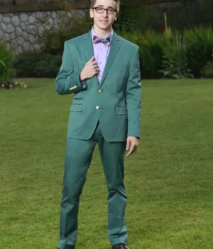 Zachary Gibson Descendants Doug Green Suiting Suit front