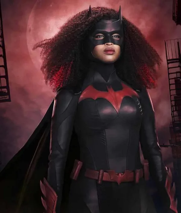 Batwoman Javicia Leslie Leather Costume Jacket front