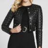 Batwoman Mary Hamilton Quilted Real Leather Jacket front