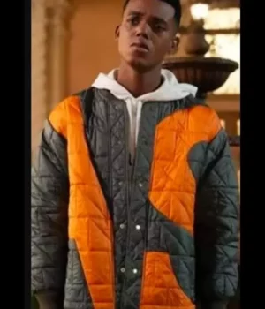 Bel-Air Will Smith Parachute Puffer Jacket front