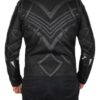 Black Panther Chadwick Costume Real Leather Jacket back side