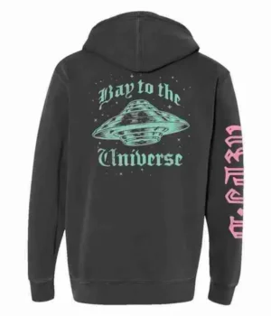 G-Eazy Bay To The Universe UFO Fleece Hoodie back