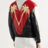 G-Eazy Dancing Kid Palm Tree Bomber Real Leather Jacket shoot back