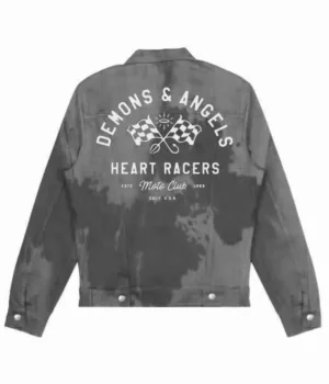 G-Eazy Demons and Angels Denim Grey Trucker Jacket back